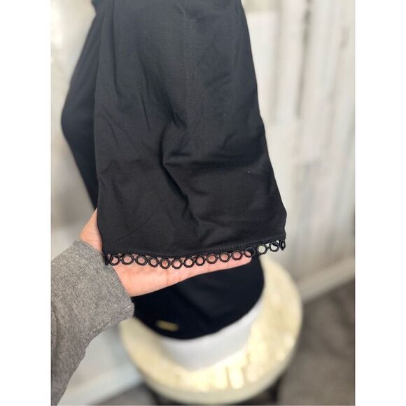 ANNE KLEIN black blouse - Picture 7 of 12